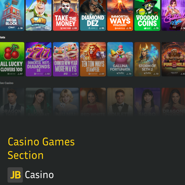 Experience the Thrill at JB Casino Online Experience the Thrill at JB Casino Online